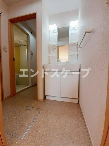 アベニールＢの洗面所|高崎、前橋のお部屋探しはエンドスケープまで！お客様の理想お聞かせ下さい♪