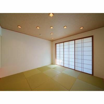 世田谷区深沢１丁目の一戸建ての寝室|落ち着いた色調の寝室です