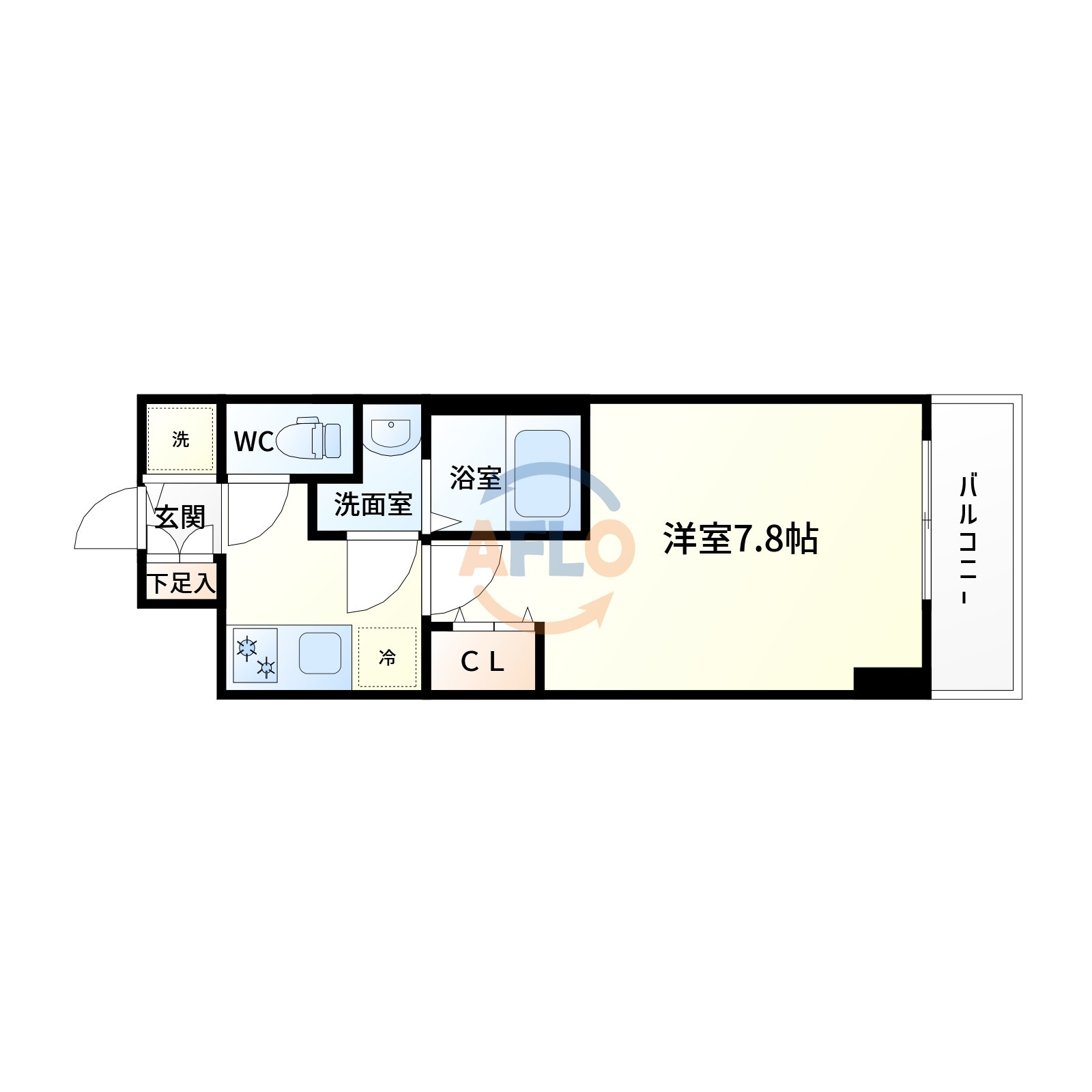 BPRレジデンス江坂の間取り|BPRレジデンス江坂　間取り