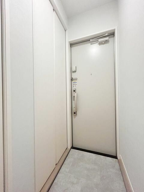 深沢パークフラットの玄関|落ち着いた玄関です