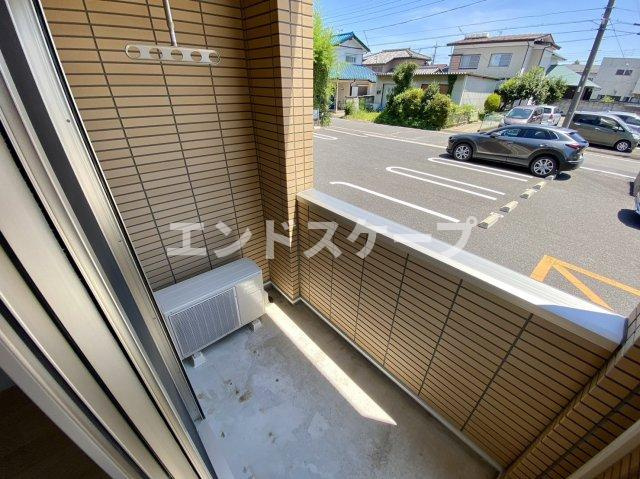エレガント・パレスのバルコニー|高崎、前橋のお部屋探しはエンドスケープまで！お客様の理想お聞かせ下さい♪