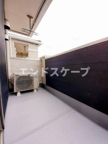 シャイニング　Ｂのバルコニー|高崎、前橋のお部屋探しはエンドスケープまで！お客様の理想お聞かせ下さい♪