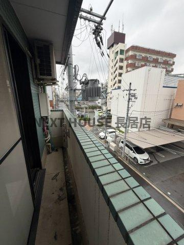 アイエムタワーのバルコニー