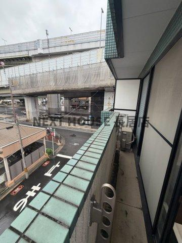 アイエムタワーのバルコニー