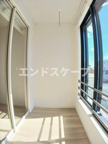 ラ　メゾン豊城Ｂのバルコニー|高崎、前橋のお部屋探しはエンドスケープまで！お客様の理想お聞かせ下さい♪