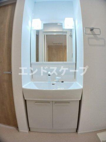 ラ　メゾン豊城Ｂの洗面所|高崎、前橋のお部屋探しはエンドスケープまで！お客様の理想お聞かせ下さい♪