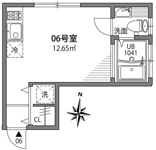 中野坂上テラスの間取り|間取り図