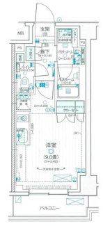 【間取り】 | デュオステージ武蔵関