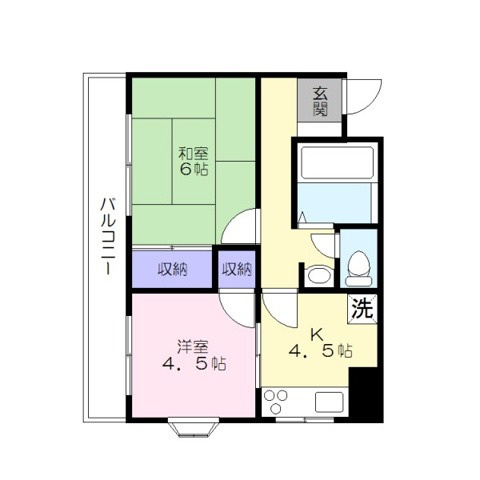 ロイヤルメゾン7の間取り