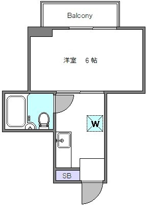 レジデンス永坂の間取り