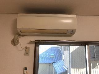 ラブリーハウスⅡ番館・Ⅲ番館の設備|エアコン（イメージ）