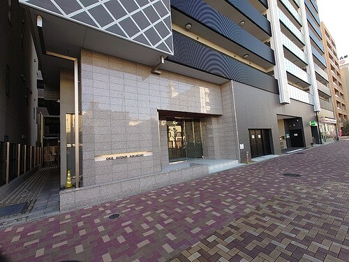 ＯＫＢアヴェニール菊井町のその他|マンション出入口　※2023年01月撮影