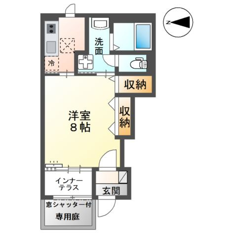 サウザンド クレーンの間取り
