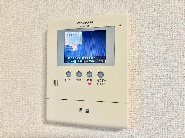 ソレイユ　M.TⅡの内装|カメラ付インターホン