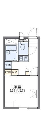レオパレスガーデンコートＪの間取り