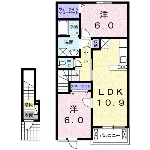 アンバーの間取り