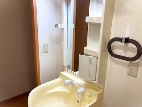コンフォート・ヴィラの洗面所|反転タイプあり