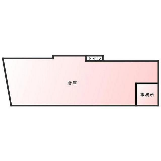 羽島郡岐南町八剣１丁目の倉庫の間取り