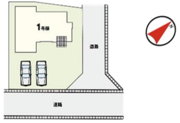 前橋市駒形町1期の区画図|区画図