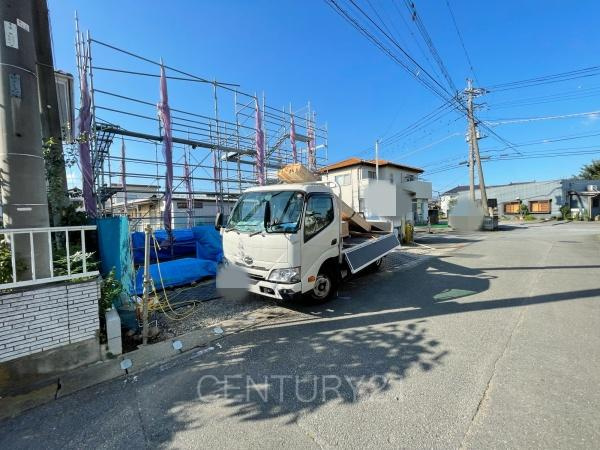 前橋市駒形町1期の前面道路含む現地写真