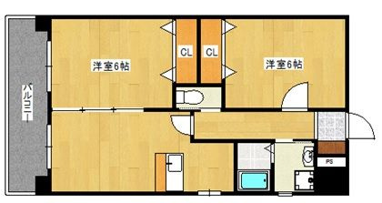 【間取り】 | サンヴィクトワール
