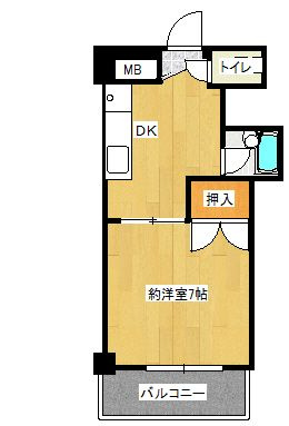 【間取り】 | ロイヤルパレス片江