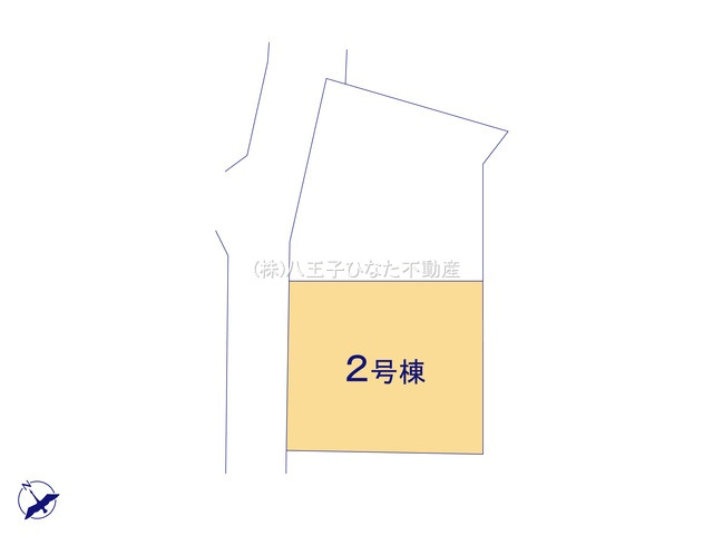 『八王子市新築戸建て』八王子市寺田町13-17【仲介手数料無料】の区画図|～仲介手数料無料☆八王子ひなた不動産～八王子市寺田町　新築戸建て