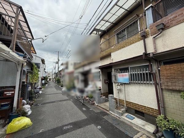 【前面道路含む現地写真】 | 守口市西郷通4丁目　中古テラスハウス