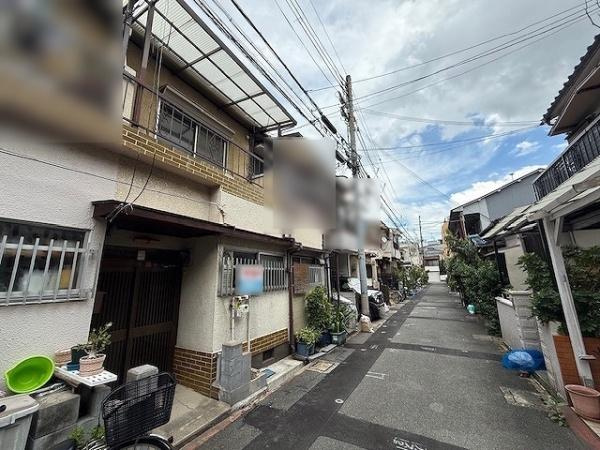 【前面道路含む現地写真】 | 守口市西郷通4丁目　中古テラスハウス