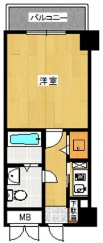 【間取り】 | フローリッシュ大濠