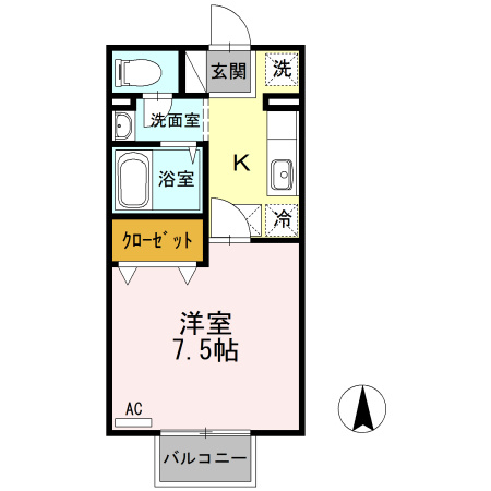 【間取り】 | フローラM | 間取り