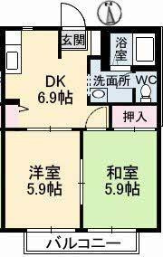 【間取り】 | パークボナベンチャーハイツ　B棟