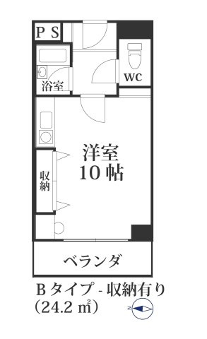 【間取り】 | ビジネス･ワン六本松