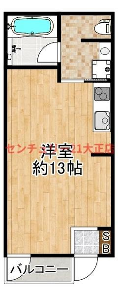 Nesta　Residence大正の間取り