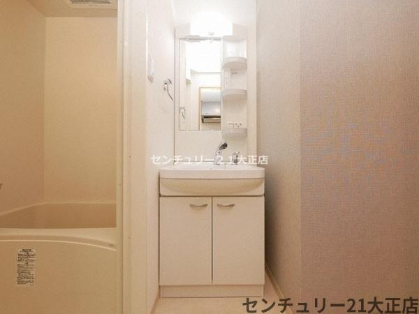 ふぁみ～ゆ弁天町の洗面所
