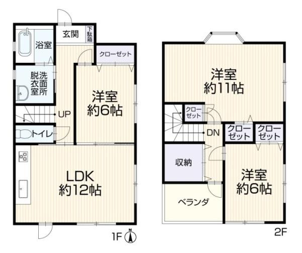 磯城郡田原本町八尾　一戸建の間取り
