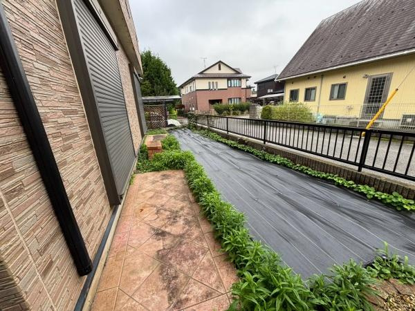 八街市八街にの中古一戸建の庭