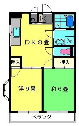 【間取り】 | グリーンアベニューB
