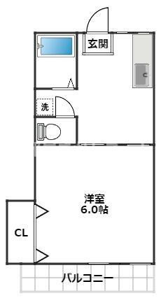 ネスト新代田【おとり物件なし】の間取り