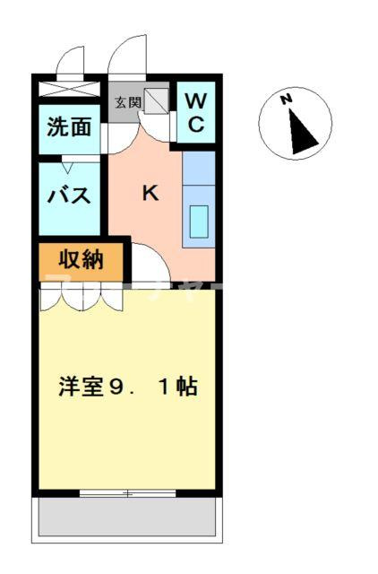 グラン・ブルー（Ｌｅ　Ｇｒａｎｄ　Ｂｌｅｕ）の間取り