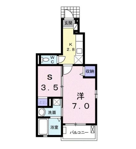 サニーアベニューの間取り
