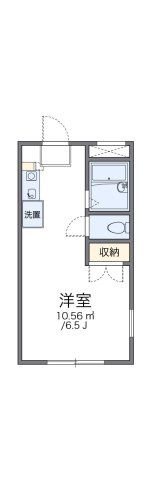 レオパレスルミエールの間取り