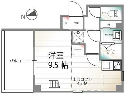 （ハーミットクラブハウスシリーズ）ブリティッシュクラブ宮川町の間取り