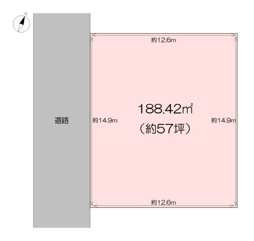 【土地図】 | （商談中）売地　高知市秦南町２丁目　＠35