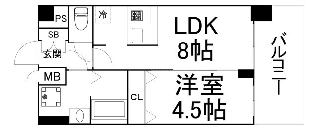 【間取り】 | プレサンスOSAKADOMECITYワンダー