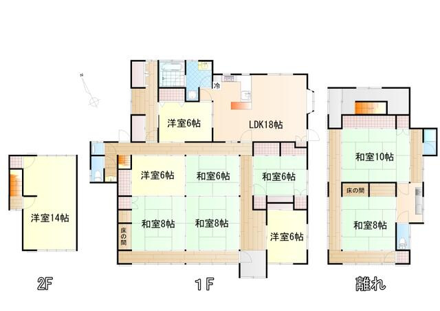 瑞浪市上平町の間取り|間取図（平面図）