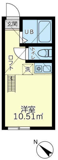 【間取り】 | ユナイト日ノ出ゴルゴンゾーラ