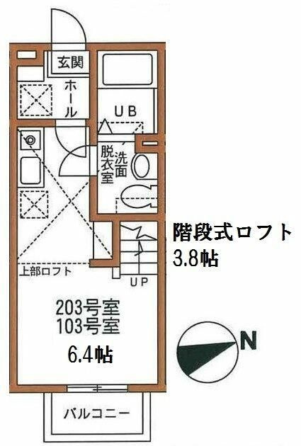 ハーミットクラブハウス山手本郷町の間取り