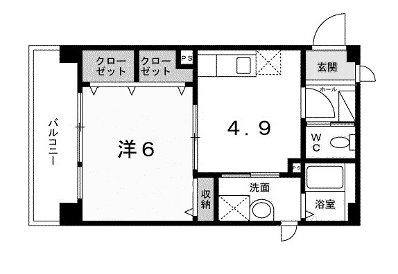 MYCパレス元住吉の間取り