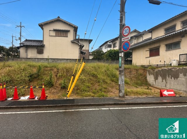 明石市大久保町高丘　第1期　新築一戸建ての外観|周辺は落ち着いた街並みの住宅地！子育てがしやすい住環境です！まだ未完成ですが、現地でしかわからない事もございます。是非一度ご覧ください。